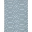 Tempo Handloomed New Zealand Wool Light Blue 8'x10' Area Rug