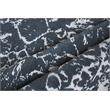 Terras Hand-Knotted Wool/Bamboo Silk Navy/Silver 6'x9' Area Rug