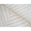 Tovello Modern Handloomed Silky Nylon White 9'x12' Area Rug