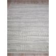 Tovello Modern Handloomed Silky Nylon Light Silver 12'x18' Area Rug