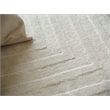 Tovello Modern Handloomed Silky Nylon Beige 8'x10' Area Rug