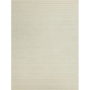 Teton Hand-Tufted New Zealand Wool Beige/Ivory 12'x15' Area Rug