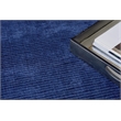 The Blues Handloomed Bamboo Silk Navy 9'x12' Area Rug