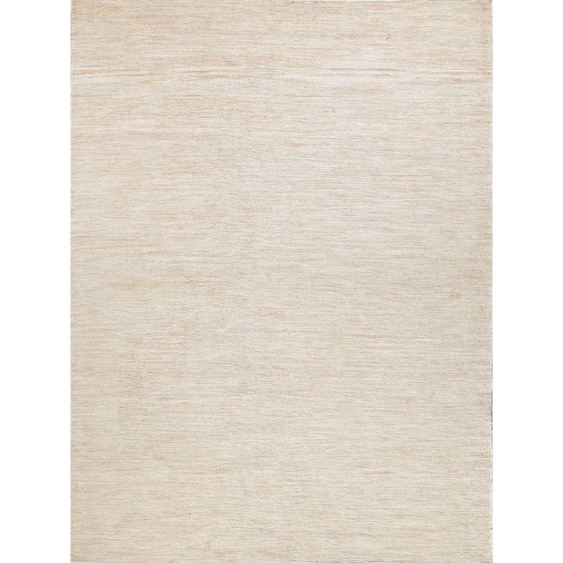 Tranquility Flatweave Wool/Mohair Beige 8'x10' Area Rug