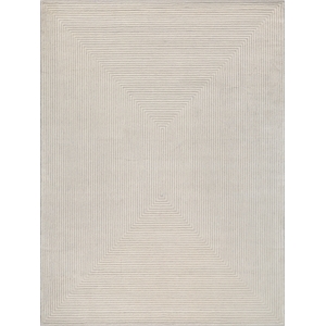 Teton Hand-Tufted New Zealand Wool Silver/Ivory 15'x20' Area Rug