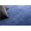 The Blues Handloomed Bamboo Silk Navy 9'x12' Area Rug