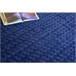 The Blues Handloomed Bamboo Silk Navy 10'x14' Area Rug