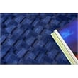 The Blues Handloomed Bamboo Silk Navy 10'x14' Area Rug