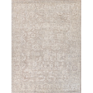 Tuscany Handloomed Wool/Bamboo Silk Tan 4'x6' Area Rug