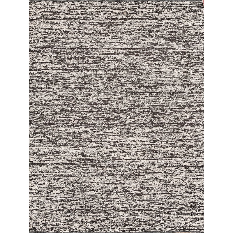 Tocayo Flatweave New Zealand Wool Black 8'x10' Area Rug