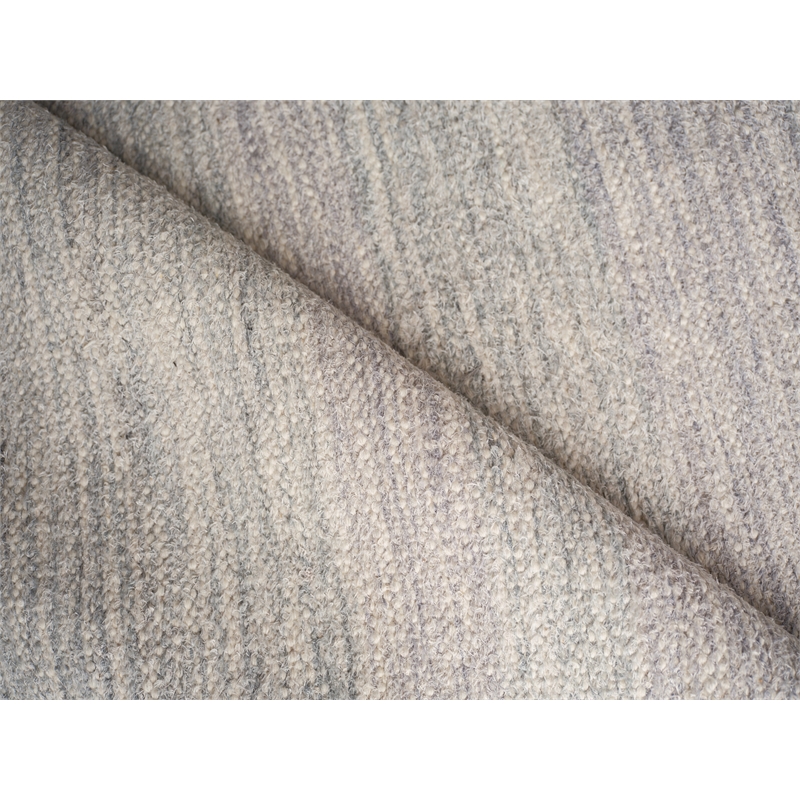 Tranquility Flatweave Wool/Mohair Gray 12'x15' Area Rug