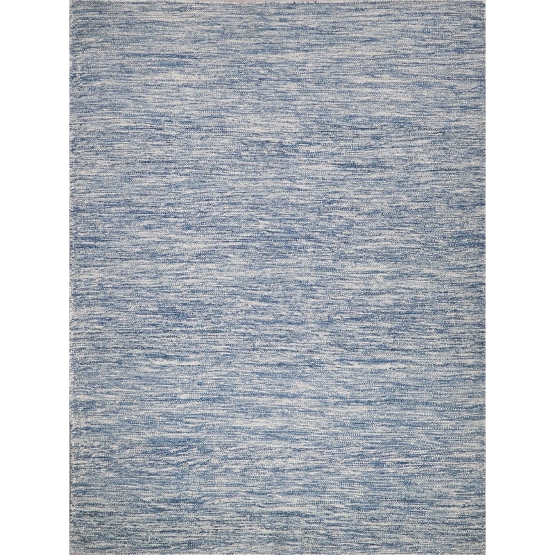 Tranquility Flatweave Wool/Mohair Blue 10'x14' Area Rug