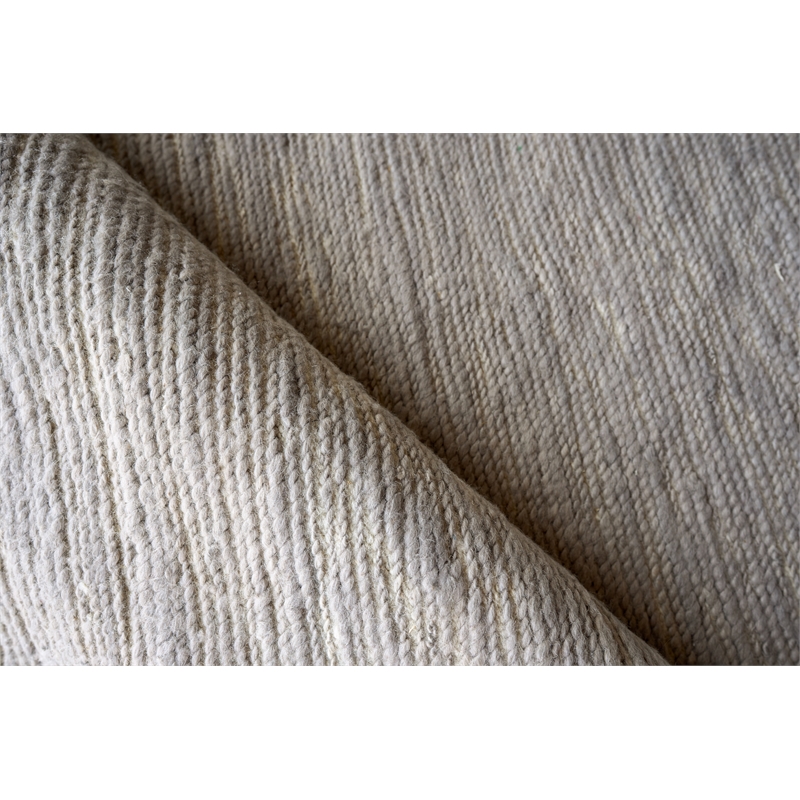 Triana Handloomed New Zealand Wool Gray 9'x12' Area Rug