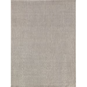 Triana Handloomed New Zealand Wool Gray 9'x12' Area Rug