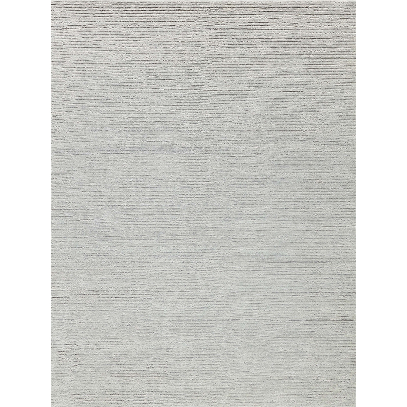 Urth Handloomed New Zealand Wool Silver 14'x18' Area Rug