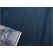 Velutto Modern Handloomed Silky Nylon Navy 14'x18' Area Rug
