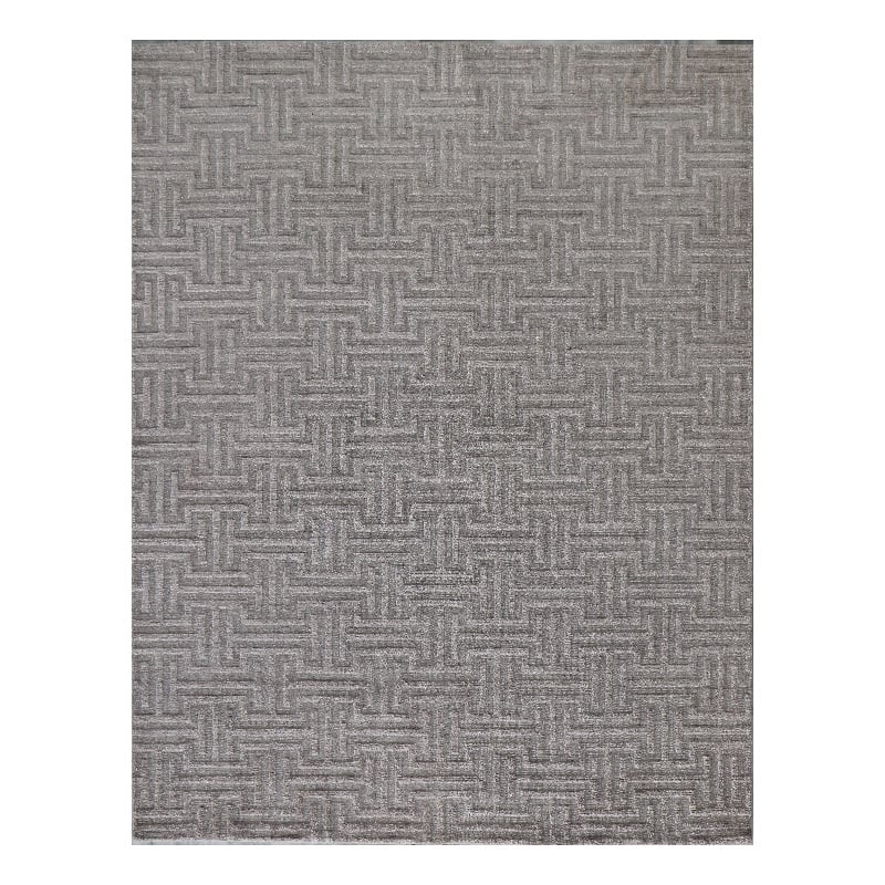 Ventura Handloomed Bamboo Silk Dark Taupe 12'x15' Area Rug