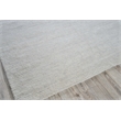 Urth Handloomed New Zealand Wool Silver 2'x3' Area Rug