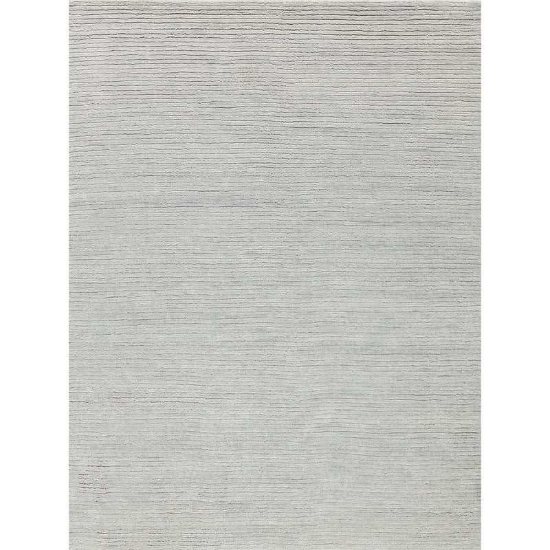 Urth Handloomed New Zealand Wool Silver 2'x3' Area Rug