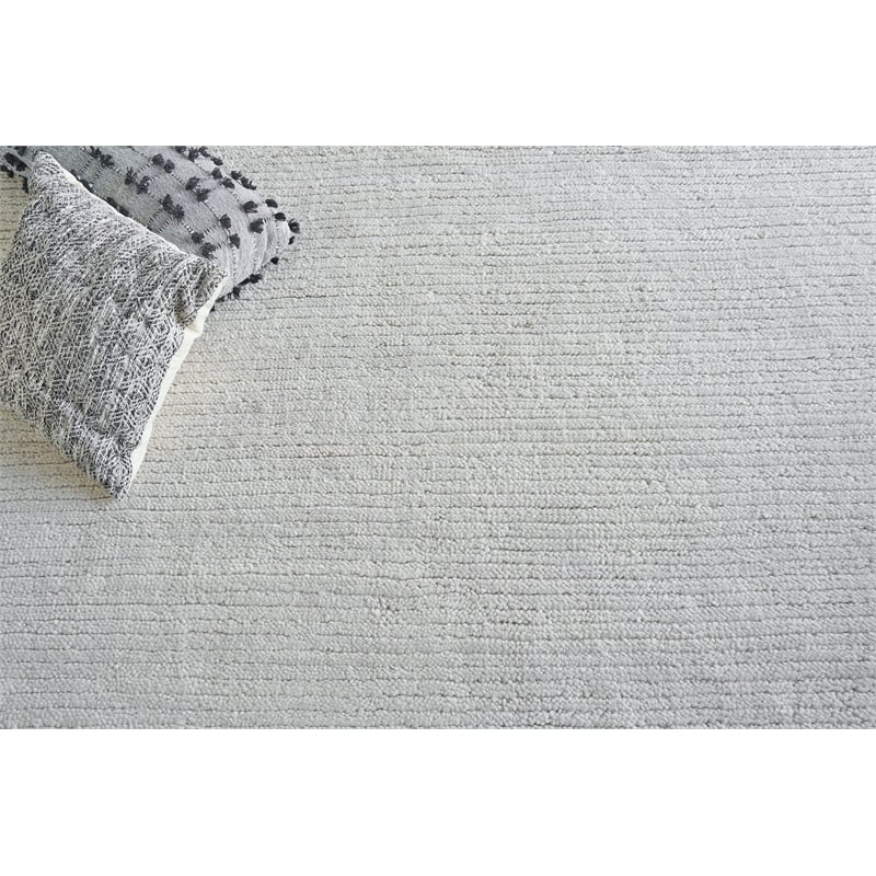 Urth Handloomed New Zealand Wool Cream 2'x3' Area Rug