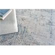 Vintage Looms Power Loom Polyester Beige/Blue 2'x3' Area Rug