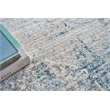 Vintage Looms Power Loom Polyester Beige/Blue 9'x12' Area Rug