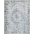 Vintage Looms Power Loom Polyester Beige/Blue 9'x12' Area Rug