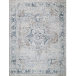 Vintage Looms Power Loom Polyester Rust/Navy 8'x10' Area Rug