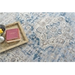 Vintage Looms Power Loom Polyester Blue/Beige 14'x18' Area Rug