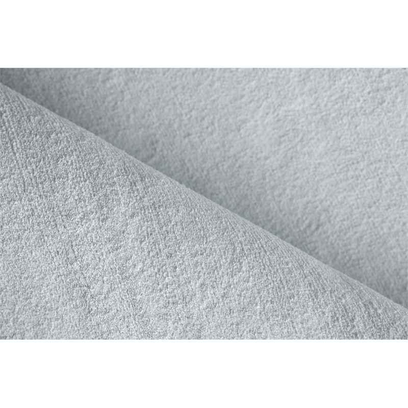 Velutto Modern Handloomed Silky Nylon White 2'x3' Area Rug
