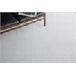 Velutto Modern Handloomed Silky Nylon White 6'x9' Area Rug