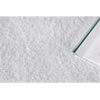 Velutto Modern Handloomed Silky Nylon White 6'x9' Area Rug