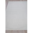Velutto Modern Handloomed Silky Nylon White 8'x10' Area Rug