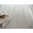 Velutto Modern Handloomed Silky Nylon Light Silver 8'x10' Area Rug