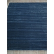 Velutto Modern Handloomed Silky Nylon Navy 2'x3' Area Rug