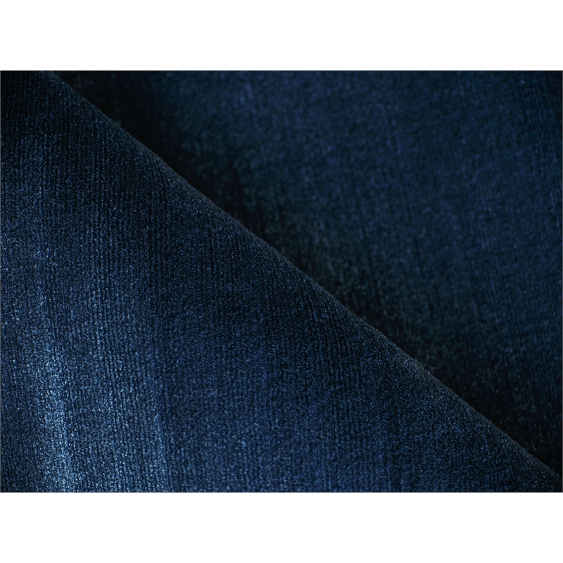 Velutto Modern Handloomed Silky Nylon Navy 2'x3' Area Rug