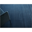 Velutto Modern Handloomed Silky Nylon Navy 2'x3' Area Rug