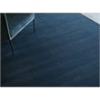 Velutto Modern Handloomed Silky Nylon Navy 6'x9' Area Rug