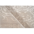 Velvet Hand-Knotted Silk Ivory/Silver 9'x12' Area Rug