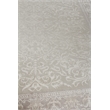 Velvet Hand-Knotted Silk Ivory/Silver 8'x10' Area Rug