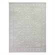 Velvet Hand-Knotted Silk Ivory/Silver 8'x10' Area Rug