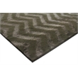 Vero Hand-Knotted Wool/Bamboo Silk Chocolate 8'x10' Area Rug