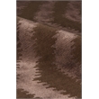 Vero Hand-Knotted Wool/Bamboo Silk Chocolate 8'x10' Area Rug