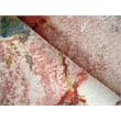 Vibrance Hand-Knotted Wool/Bamboo Silk Pink/Red/Blue/Multi 8'x10' Area Rug