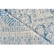 Vintage Looms Power Loom Polyester Light Blue/Blue 9'x12' Area Rug