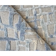 Vista Handloomed Wool/Bamboo Silk Gray/Blue 10'x14' Area Rug