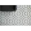 Windsor Handloomed Wool/Bamboo Silk Light Silver 8'x10' Area Rug