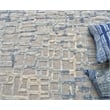 Vista Handloomed Wool/Bamboo Silk Gray/Blue 15'x20' Area Rug