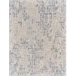 Vista Handloomed Wool/Bamboo Silk Gray/Blue 15'x20' Area Rug