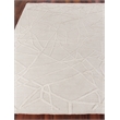 Windsor Handloomed Wool/Bamboo Silk Silver 14'x18' Area Rug